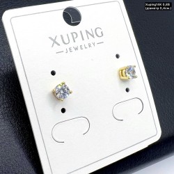 Сережки Xuping14К 10285 (0,4 см.)